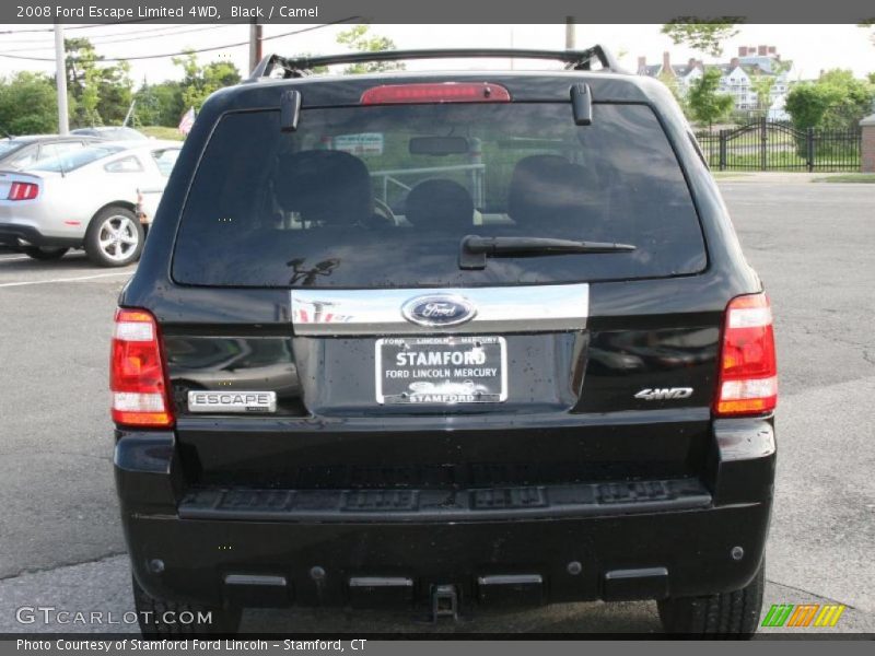 Black / Camel 2008 Ford Escape Limited 4WD