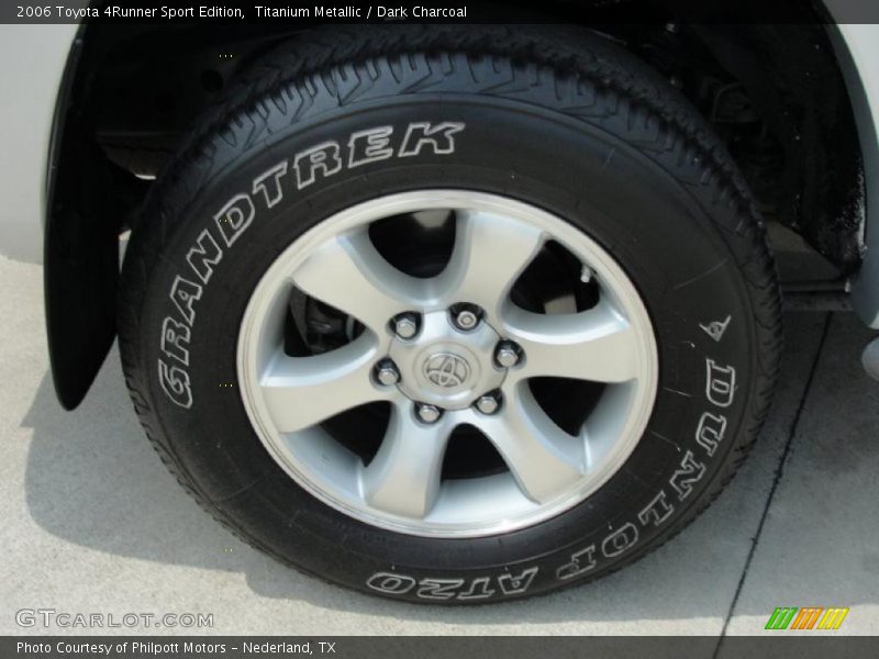 Titanium Metallic / Dark Charcoal 2006 Toyota 4Runner Sport Edition