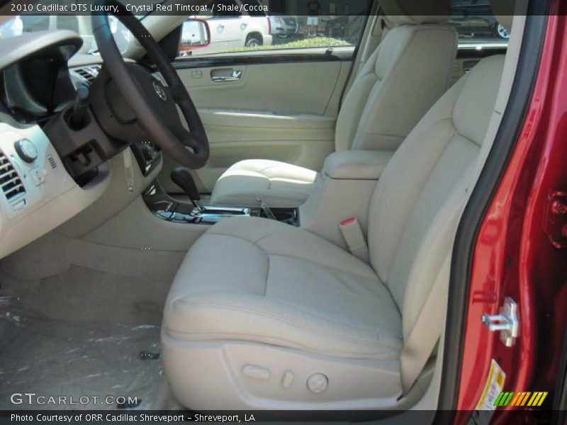 Crystal Red Tintcoat / Shale/Cocoa 2010 Cadillac DTS Luxury