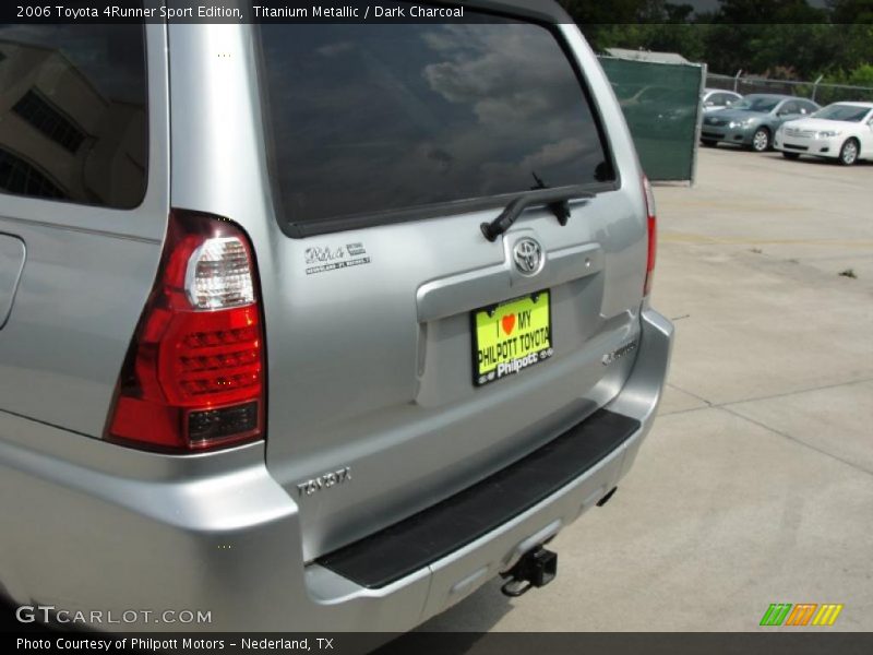 Titanium Metallic / Dark Charcoal 2006 Toyota 4Runner Sport Edition