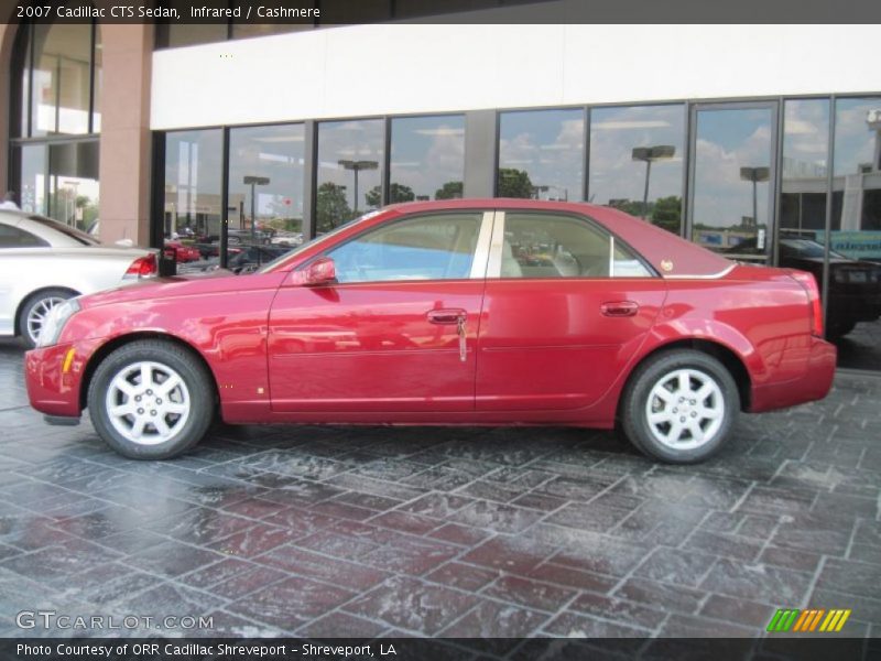 Infrared / Cashmere 2007 Cadillac CTS Sedan