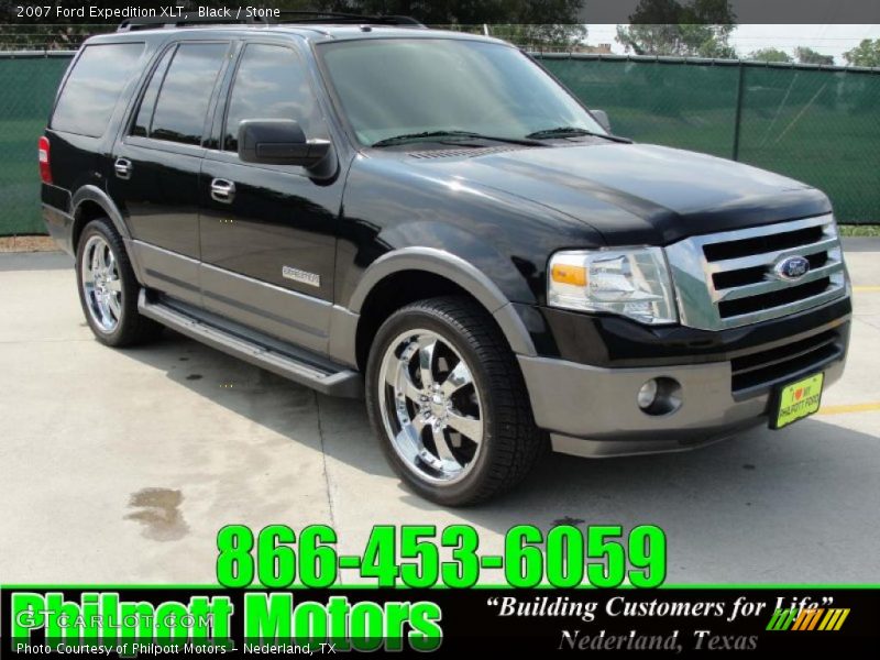 Black / Stone 2007 Ford Expedition XLT