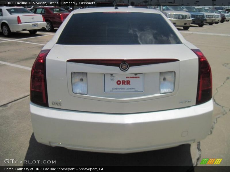 White Diamond / Cashmere 2007 Cadillac CTS Sedan