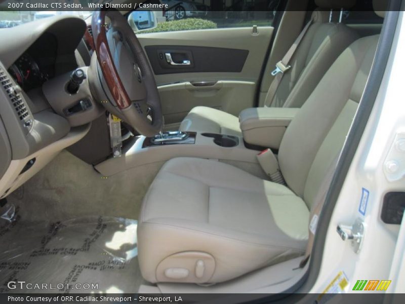 White Diamond / Cashmere 2007 Cadillac CTS Sedan