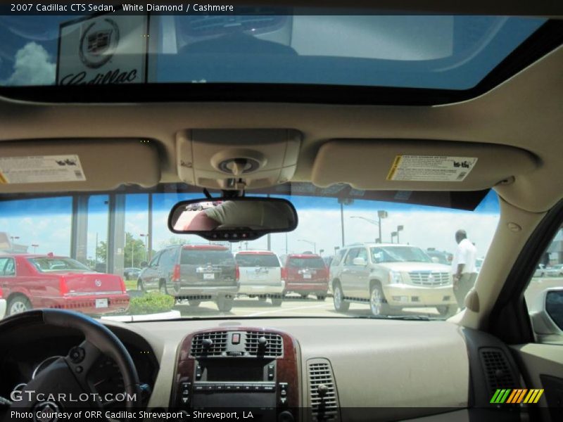 White Diamond / Cashmere 2007 Cadillac CTS Sedan