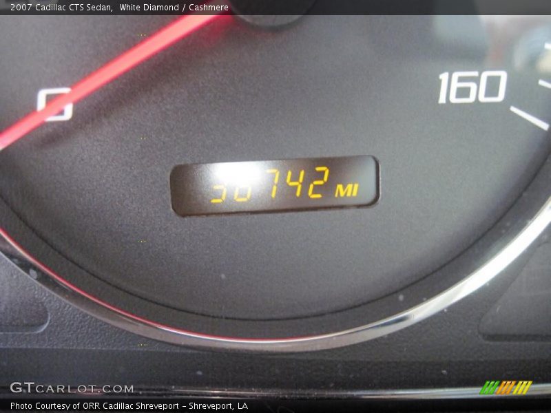 White Diamond / Cashmere 2007 Cadillac CTS Sedan