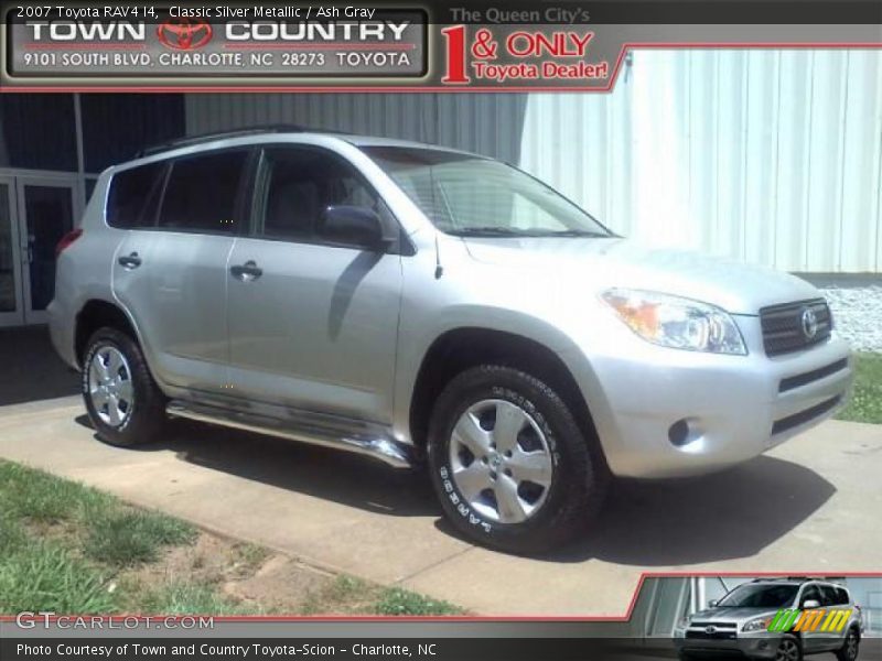 Classic Silver Metallic / Ash Gray 2007 Toyota RAV4 I4