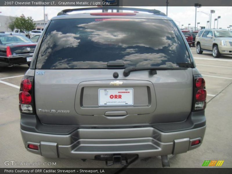 Graystone Metallic / Light Gray 2007 Chevrolet TrailBlazer LT