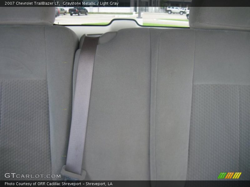 Graystone Metallic / Light Gray 2007 Chevrolet TrailBlazer LT