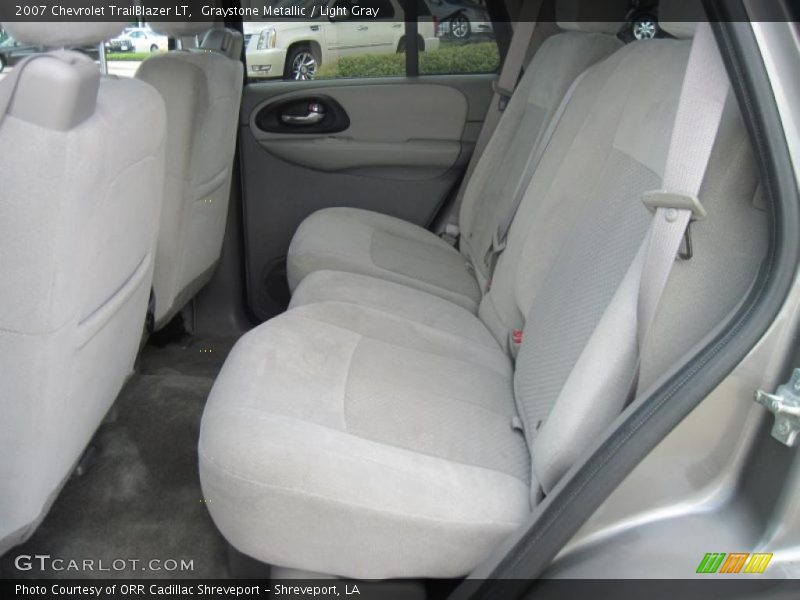Graystone Metallic / Light Gray 2007 Chevrolet TrailBlazer LT