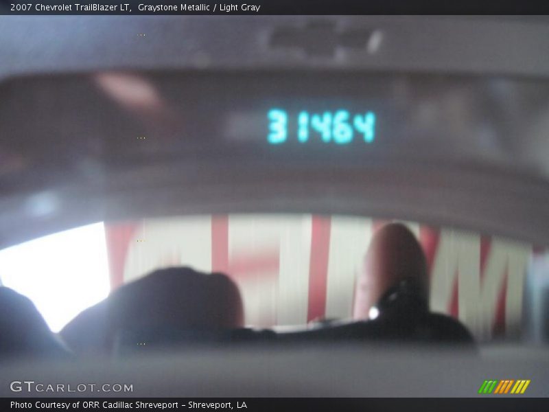 Graystone Metallic / Light Gray 2007 Chevrolet TrailBlazer LT