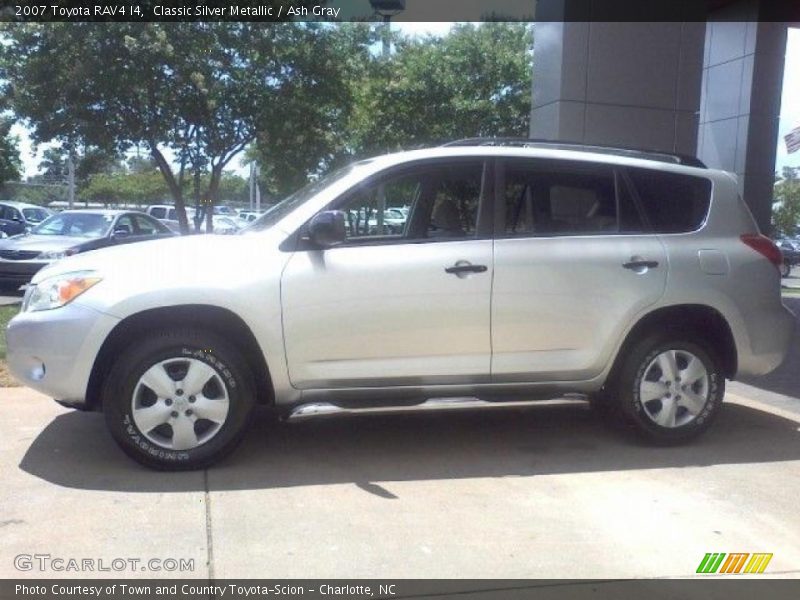 Classic Silver Metallic / Ash Gray 2007 Toyota RAV4 I4