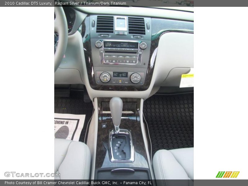 Radiant Silver / Titanium/Dark Titanium 2010 Cadillac DTS Luxury