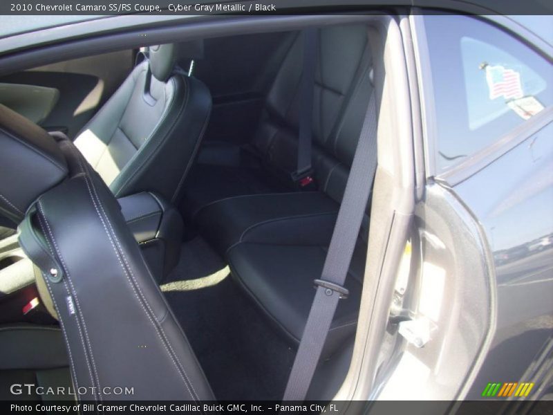 Cyber Gray Metallic / Black 2010 Chevrolet Camaro SS/RS Coupe