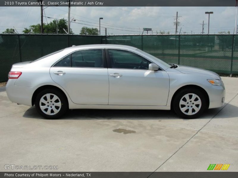 Classic Silver Metallic / Ash Gray 2010 Toyota Camry LE
