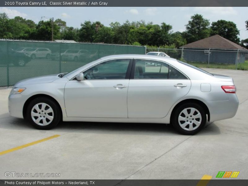 Classic Silver Metallic / Ash Gray 2010 Toyota Camry LE