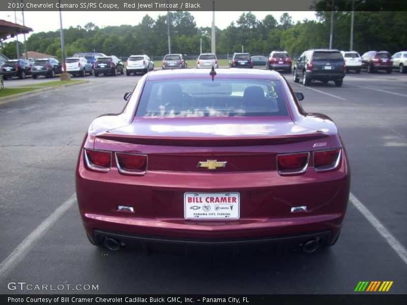 Red Jewel Tintcoat / Black 2010 Chevrolet Camaro SS/RS Coupe