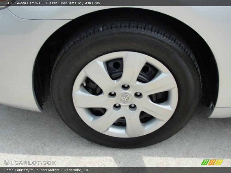 Classic Silver Metallic / Ash Gray 2010 Toyota Camry LE