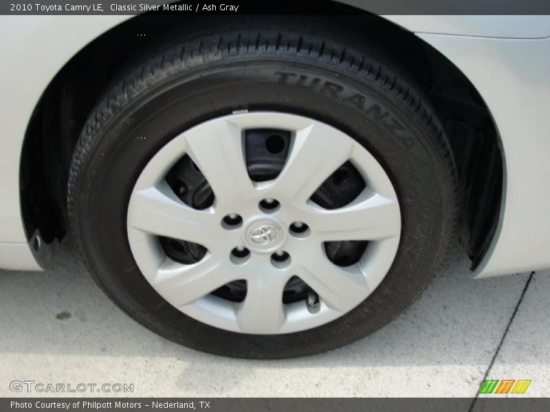 Classic Silver Metallic / Ash Gray 2010 Toyota Camry LE