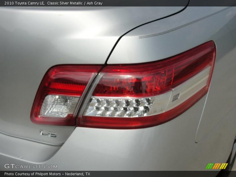 Classic Silver Metallic / Ash Gray 2010 Toyota Camry LE