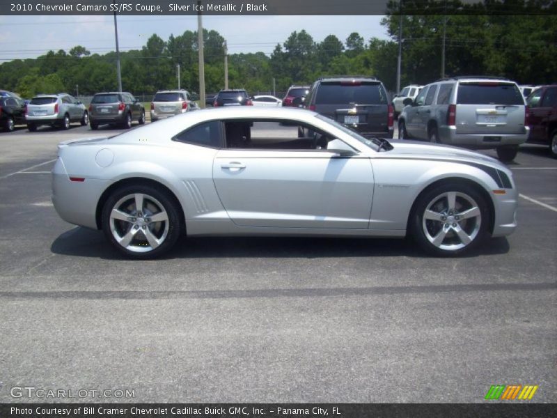 Silver Ice Metallic / Black 2010 Chevrolet Camaro SS/RS Coupe