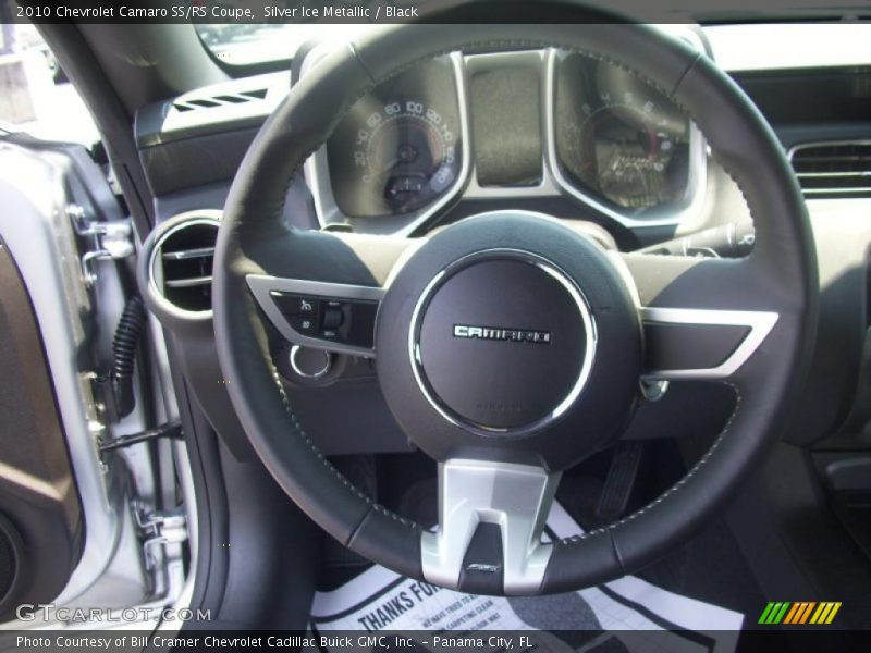 Silver Ice Metallic / Black 2010 Chevrolet Camaro SS/RS Coupe