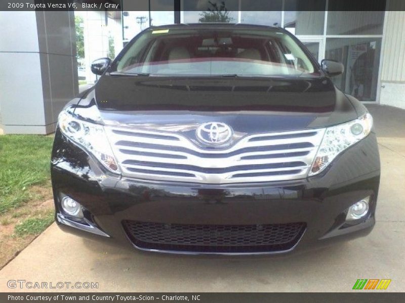 Black / Gray 2009 Toyota Venza V6