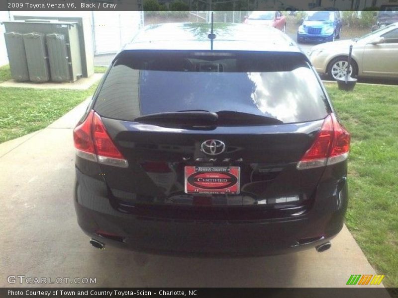 Black / Gray 2009 Toyota Venza V6