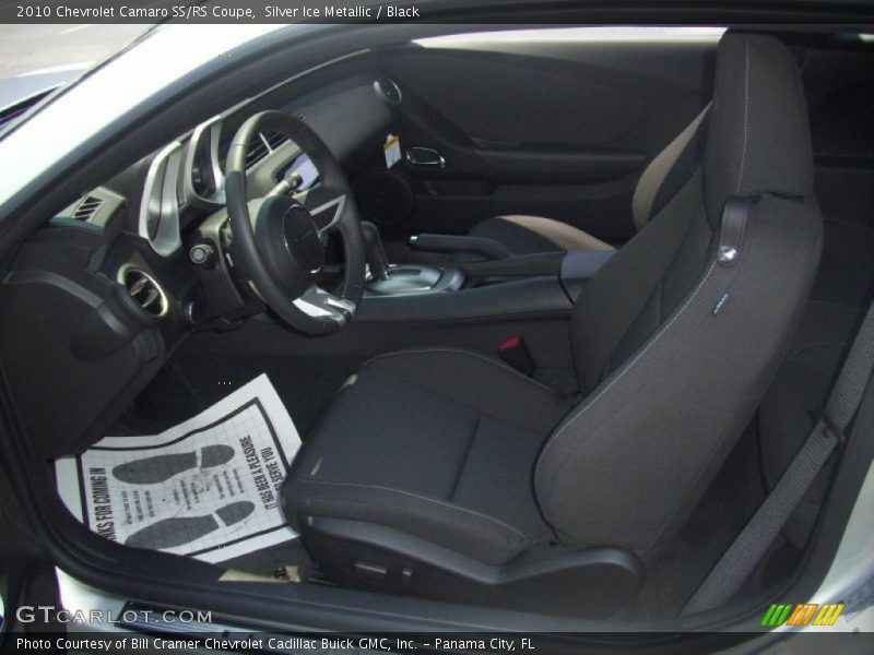 Silver Ice Metallic / Black 2010 Chevrolet Camaro SS/RS Coupe