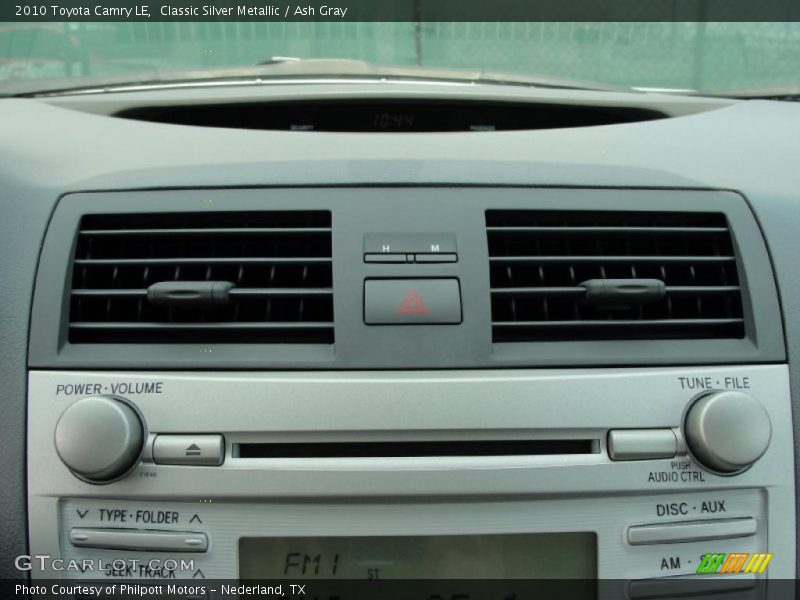 Classic Silver Metallic / Ash Gray 2010 Toyota Camry LE