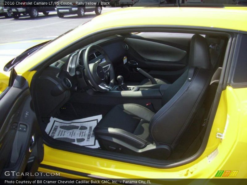 Rally Yellow / Black 2010 Chevrolet Camaro LT/RS Coupe