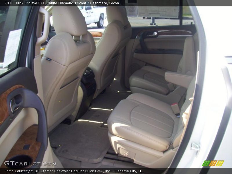White Diamond Tricoat / Cashmere/Cocoa 2010 Buick Enclave CXL