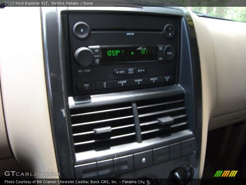 Redfire Metallic / Stone 2007 Ford Explorer XLT