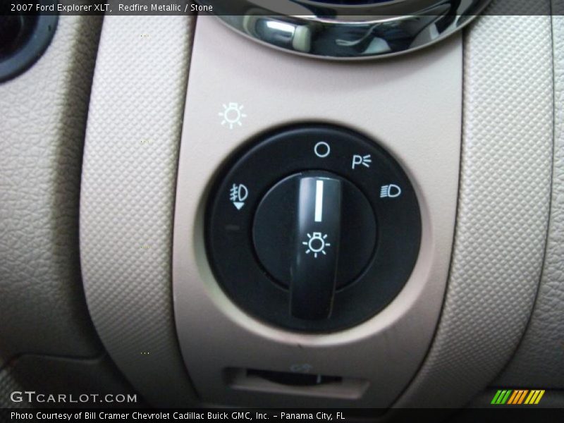 Redfire Metallic / Stone 2007 Ford Explorer XLT