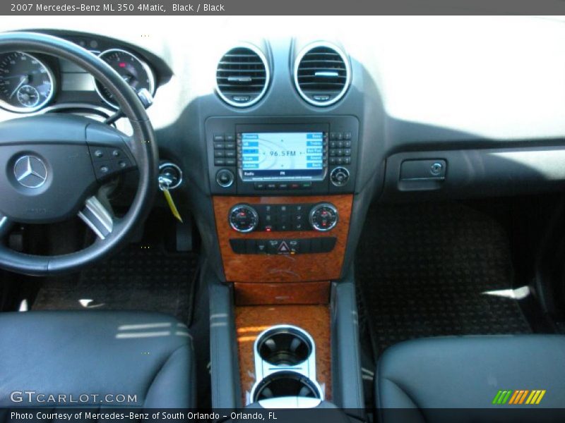Black / Black 2007 Mercedes-Benz ML 350 4Matic