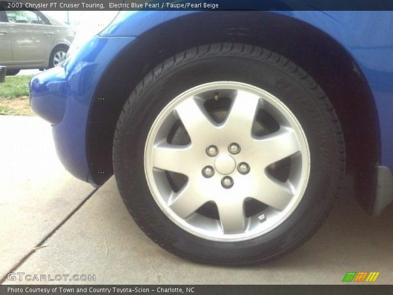 Electric Blue Pearl / Taupe/Pearl Beige 2003 Chrysler PT Cruiser Touring