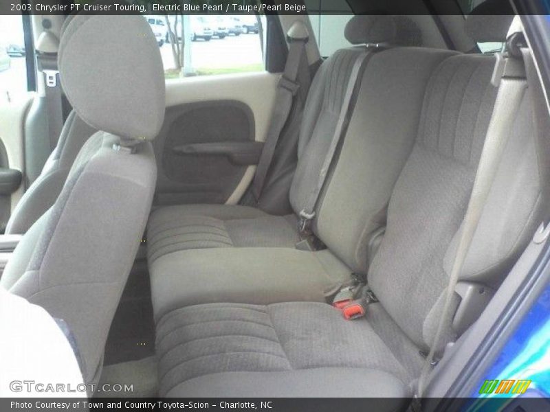 Electric Blue Pearl / Taupe/Pearl Beige 2003 Chrysler PT Cruiser Touring