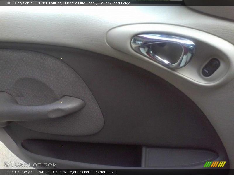 Electric Blue Pearl / Taupe/Pearl Beige 2003 Chrysler PT Cruiser Touring