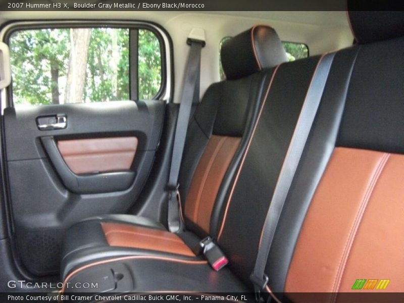 Boulder Gray Metallic / Ebony Black/Morocco 2007 Hummer H3 X