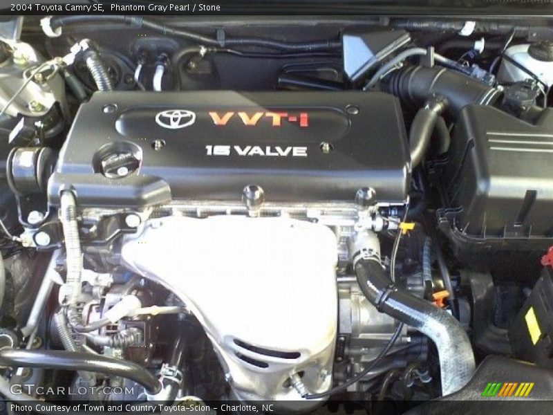 Phantom Gray Pearl / Stone 2004 Toyota Camry SE