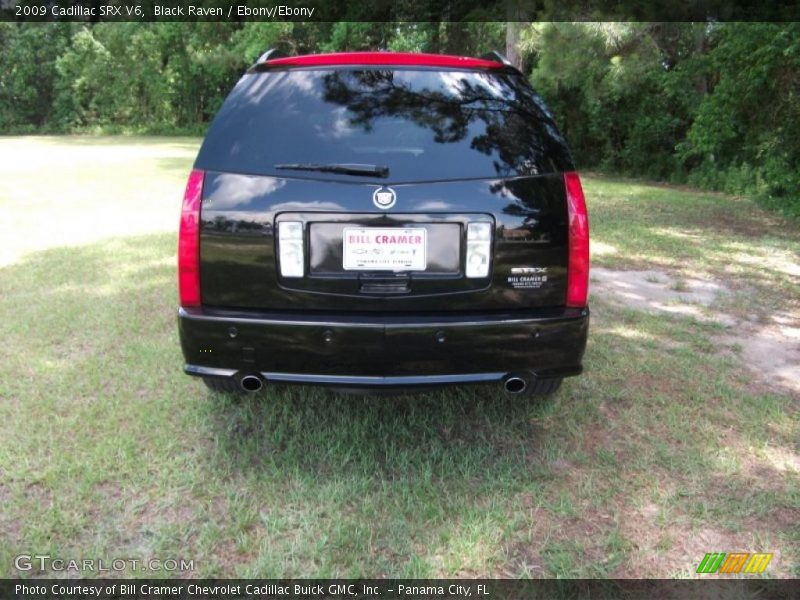 Black Raven / Ebony/Ebony 2009 Cadillac SRX V6