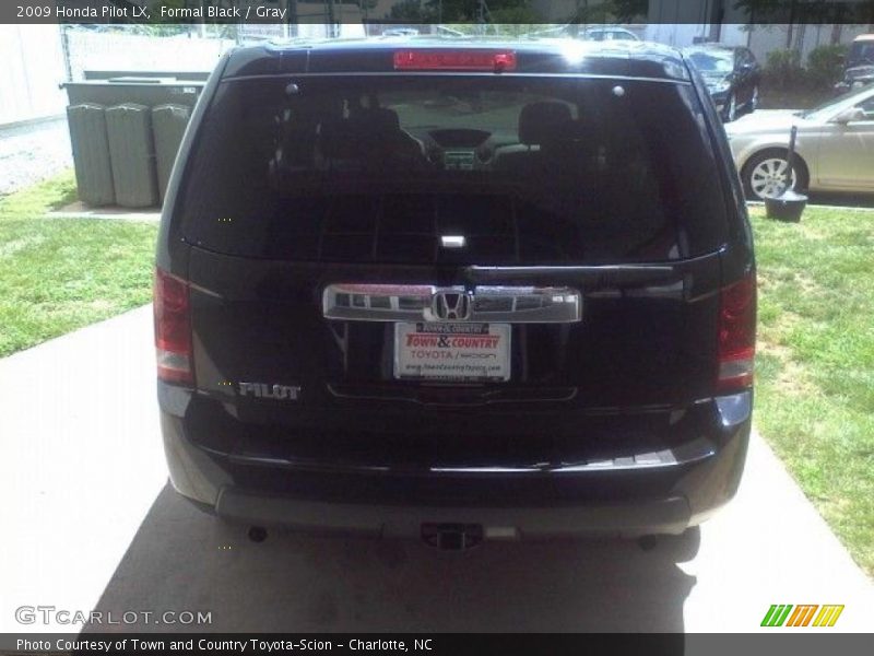 Formal Black / Gray 2009 Honda Pilot LX