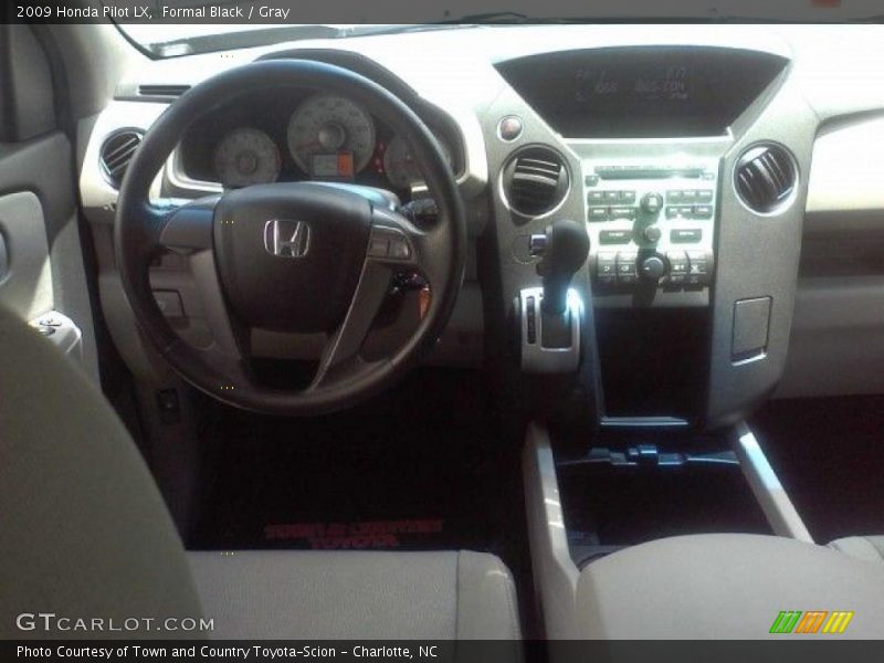 Formal Black / Gray 2009 Honda Pilot LX