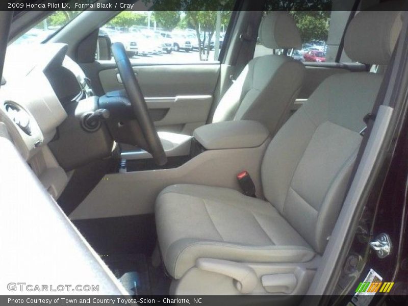 Formal Black / Gray 2009 Honda Pilot LX