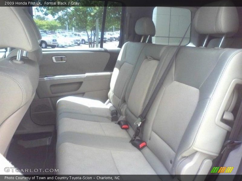 Formal Black / Gray 2009 Honda Pilot LX