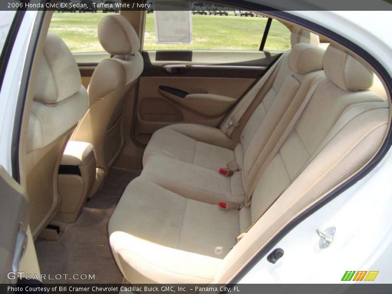 Taffeta White / Ivory 2006 Honda Civic EX Sedan