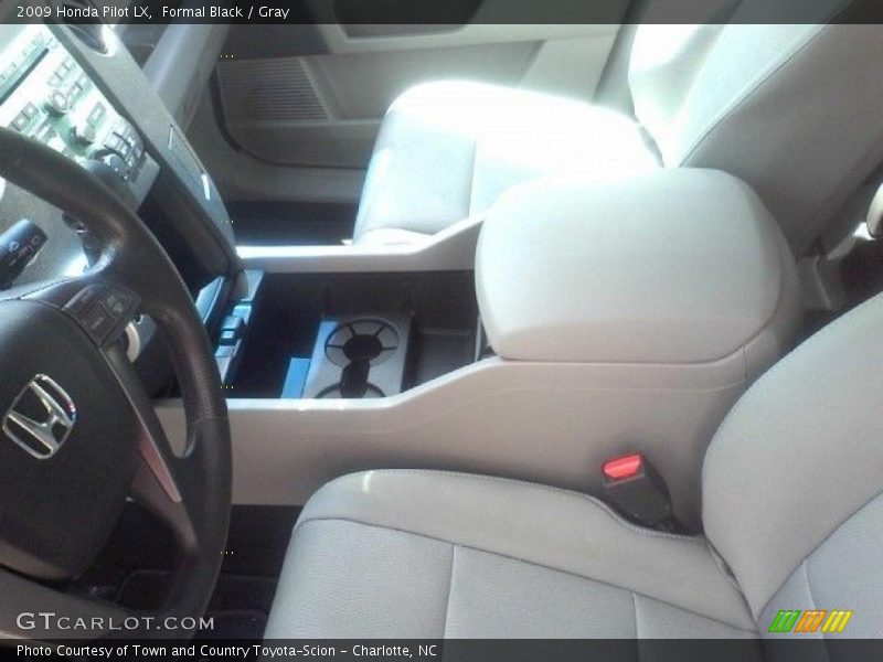Formal Black / Gray 2009 Honda Pilot LX