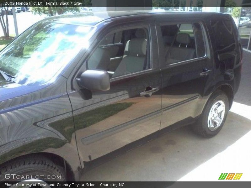 Formal Black / Gray 2009 Honda Pilot LX
