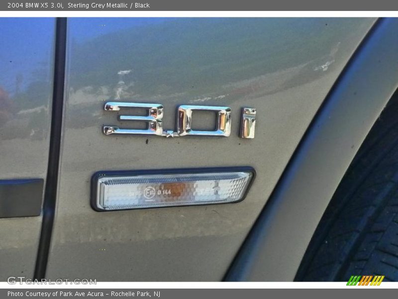 Sterling Grey Metallic / Black 2004 BMW X5 3.0i