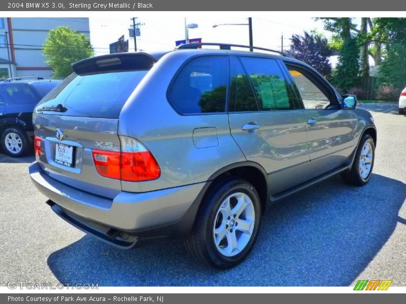 Sterling Grey Metallic / Black 2004 BMW X5 3.0i